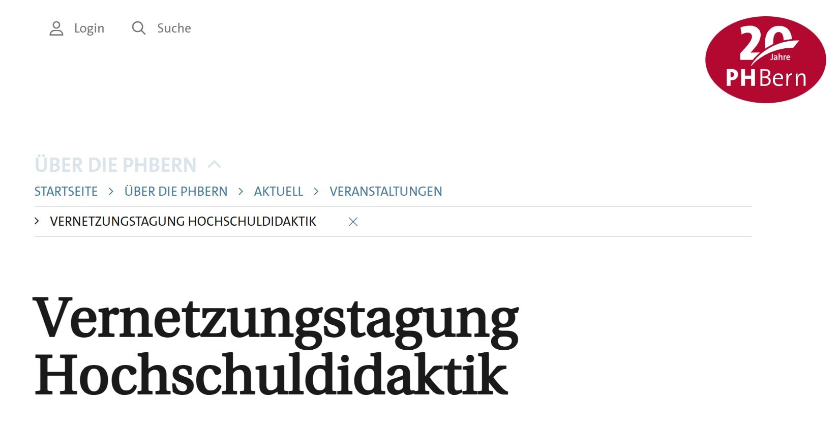 Vernetzungstagung Hochschuldidaktik